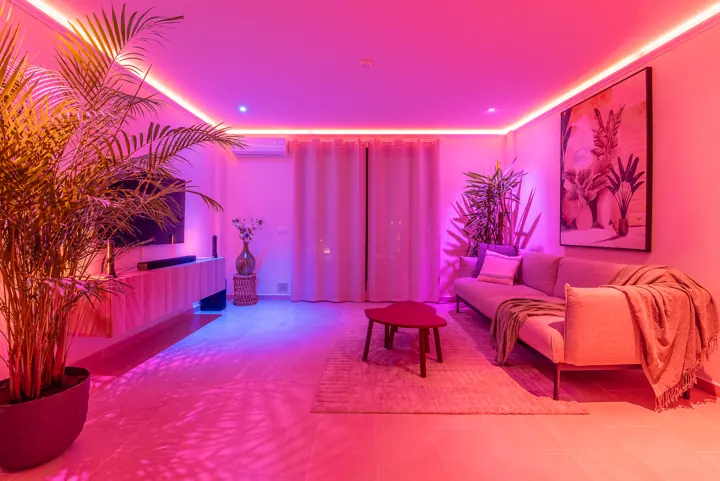 Philips Hue mood lighting