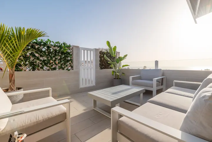Roof terrace